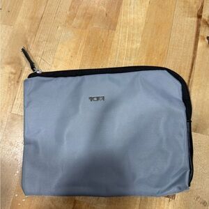 Tumi Black and Gray Toiletry Bag